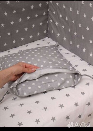 Бортики в детскую кроватку