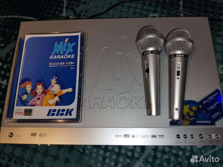 DVD BBK Mix Караоке с дисками