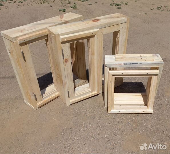 Деревянные окна для бани, курятника
