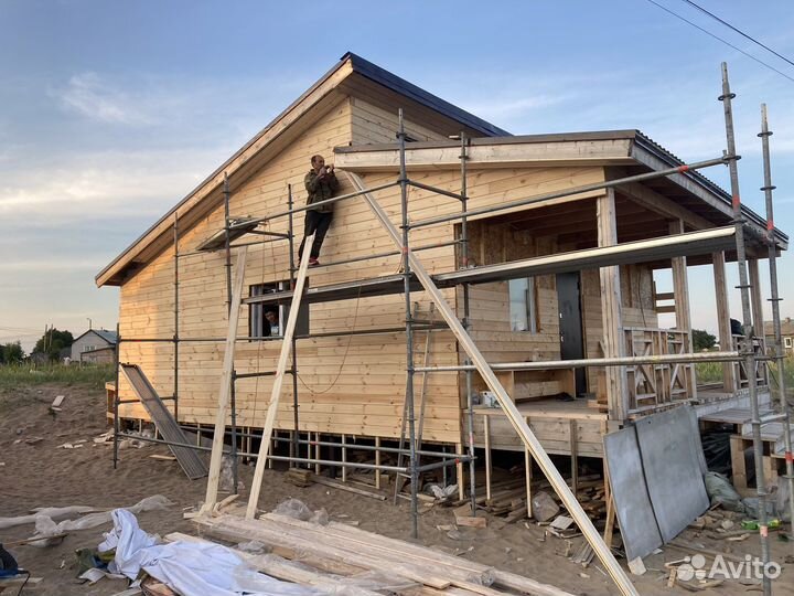 Монтаж винтовых свай. Фундамент