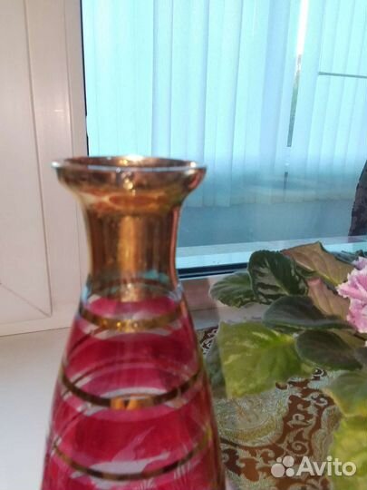 Графини стопки чешское стекло