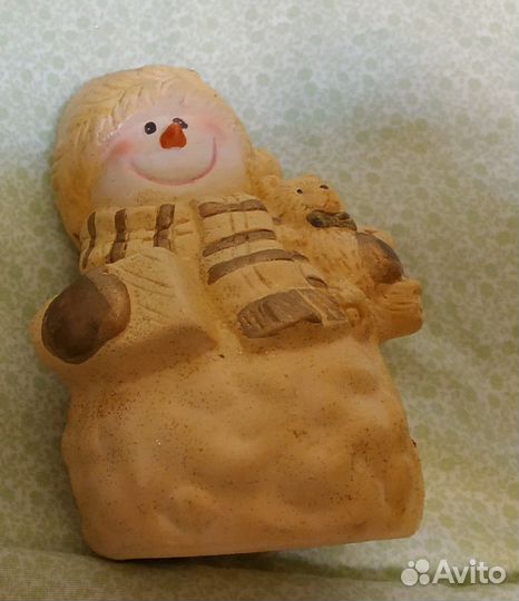 Керамический снеговик