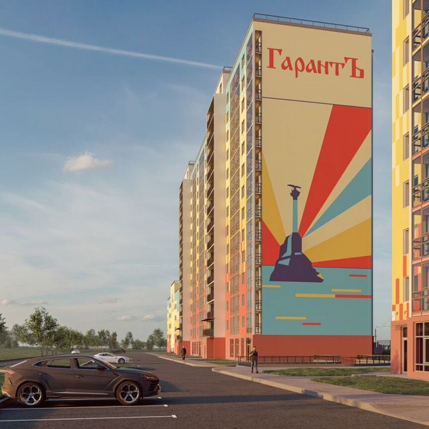 1-к. квартира, 40,4 м², 11/15 эт.