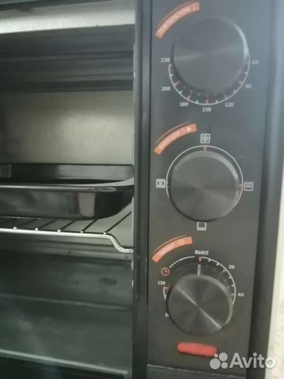 Мини печь духовка бу
