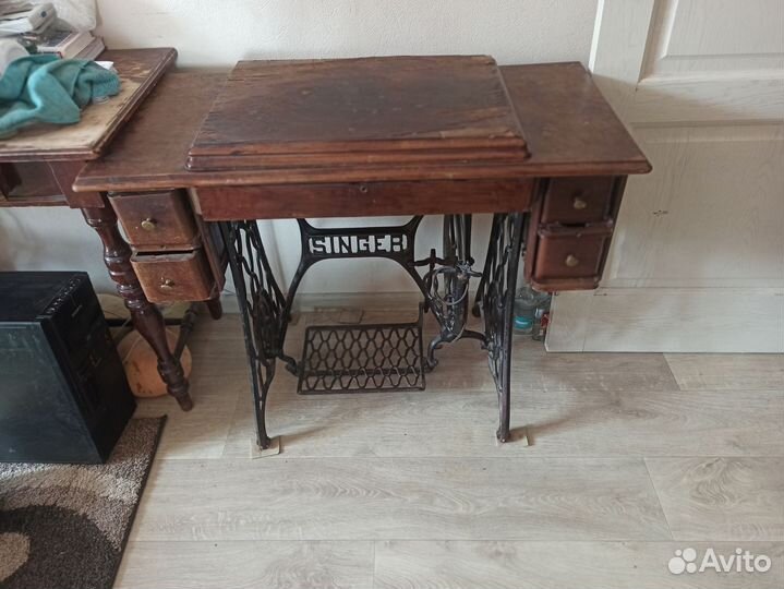 Швейная машина зингер ножная