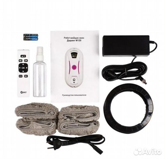 Робот для мойки окон Даджет dBot W120