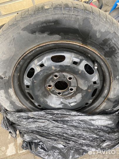 Колеса r 14 VW polo Skoda rapid