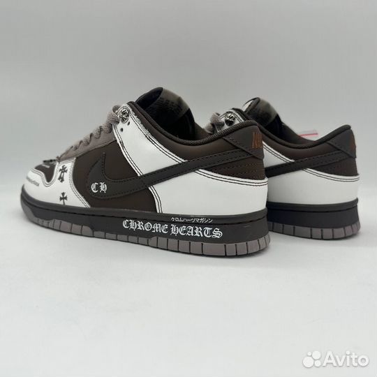 Кроссовки Nike Dunk Low Chrome Hearts 