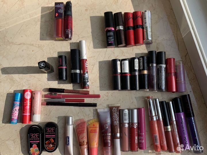 Essence Rimmel the Balm помады и блески