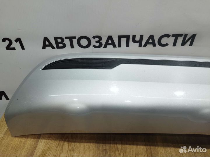 Накладка заднего бампера Mitsubishi Outlander 3