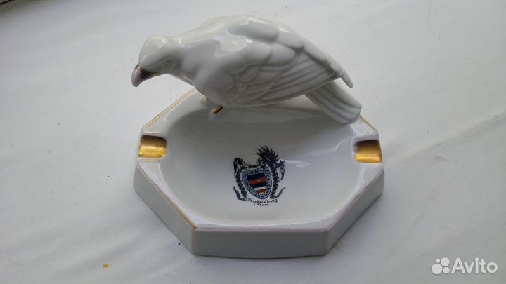 Фарфоровая пепельница Германии