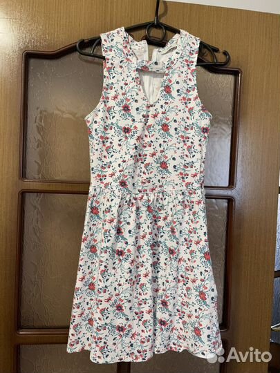 Платье женское летнее размера xs хлопок