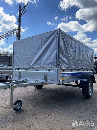 Прицеп легковой 2.5х1.56 оцинкованный самосвал