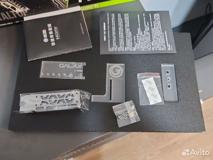 Galax metaltop rtx 3080ti 12gb новая