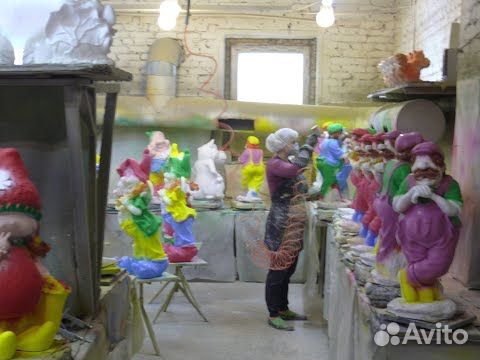 Гипсовые кашпо, фигурки, копилки, статуэтки оптом