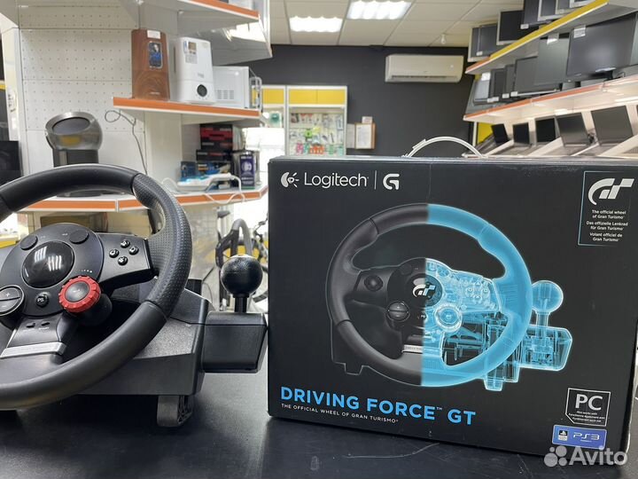 Руль Logitech Driving Force GT / PS3 / PC