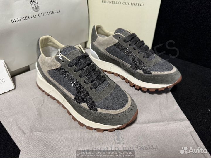 Кроссовки женские Brunello Cucinelli