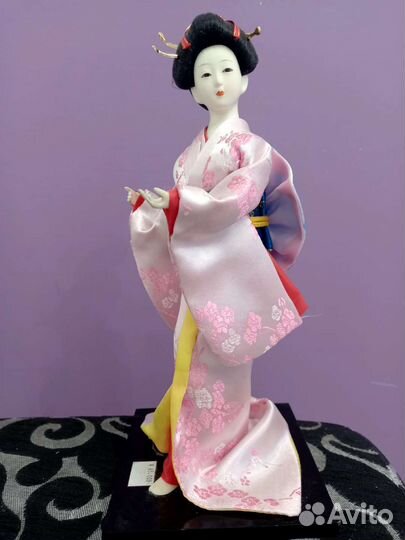 Коллекционная кукла японка китайка