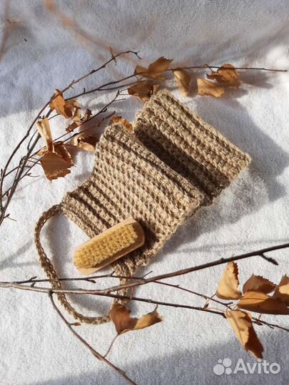 Мочалка из джута