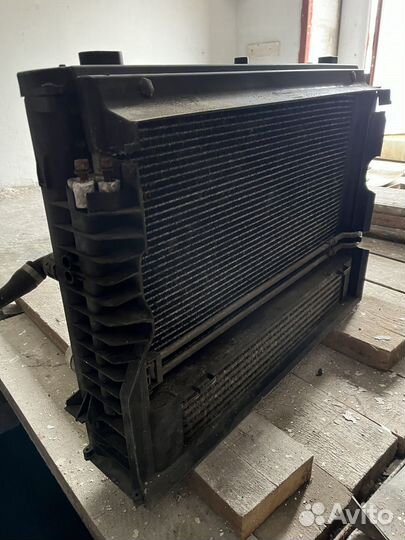 Кассета радиаторов в сбор bmw e60 дизель n47