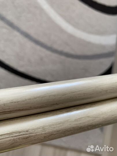 Карнизы для штор двухрядный металлический