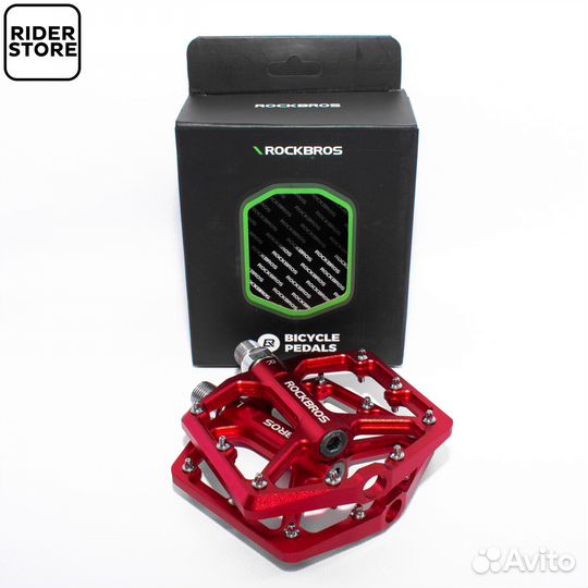 Педали Rockbros алюминиевые на промах