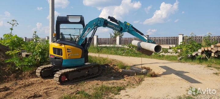 Услуги мини экскаватора вес 3т ширира 1,5м