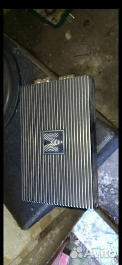 Сабвуфер и усилитель