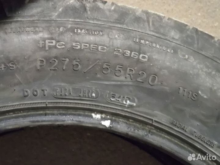 Goodyear Wrangler AT 55 R20 111