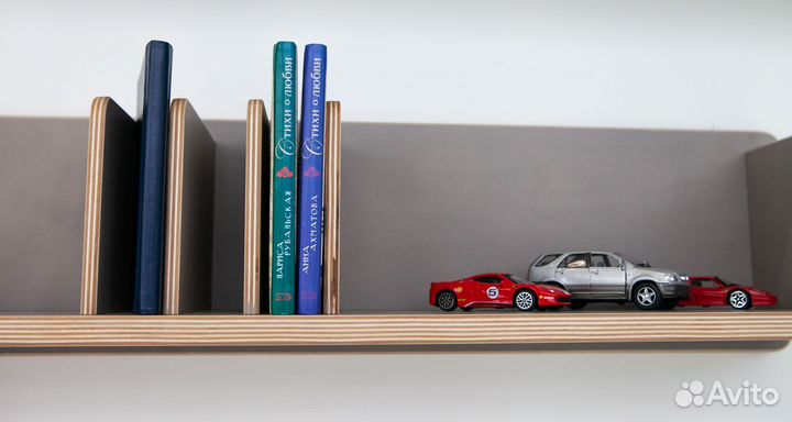 Полка серая 1200 мм