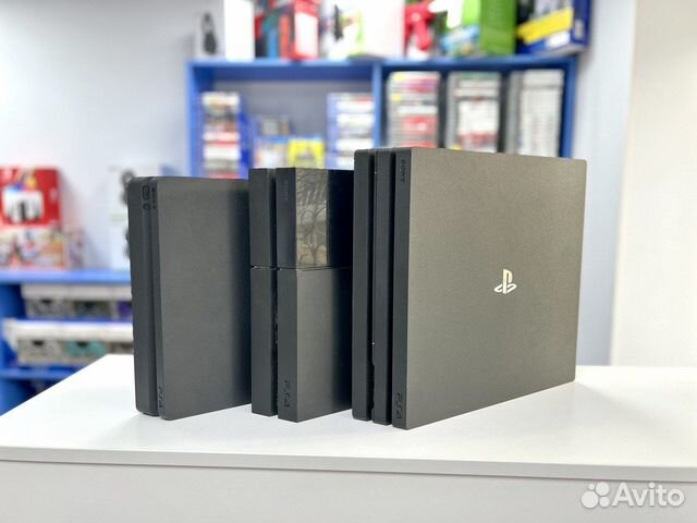 Полка для playstation 4