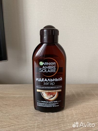 Масло для загара garnier