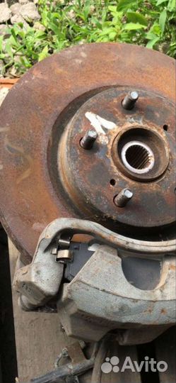 Подшиб ступицы toyota торм суппорт диск-оригинал