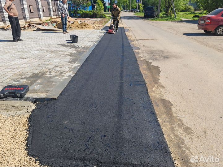 Асфальтирование укладка асфальта
