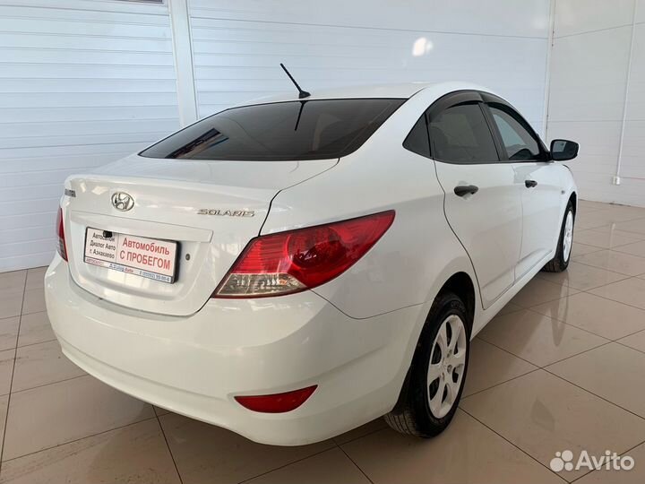 Hyundai Solaris 1.4 МТ, 2013, 173 000 км