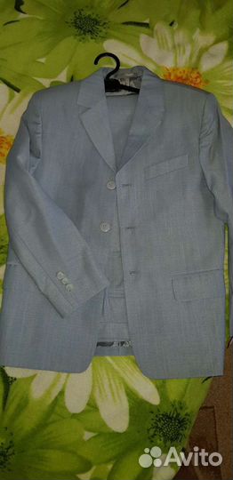Школьный костюм для мальчика 140