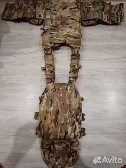 Разгрузка тактическая плитник бронежилет с подсумк