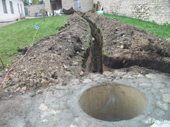 Колодцы, скважины, септики, сантехника