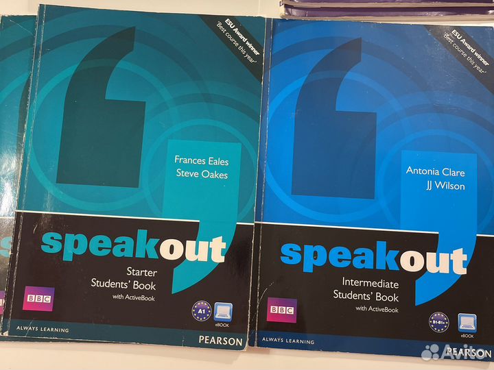 Учебники Speak Out, Longman, разные уровни
