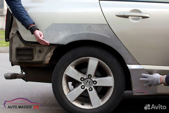 Ремонтные арки Chevrolet Lacetti 1 дорест