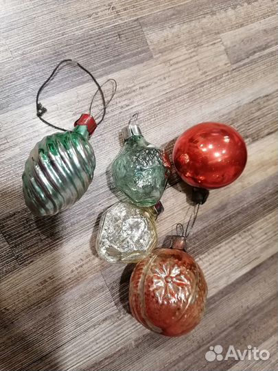 Елочные игрушки СССР