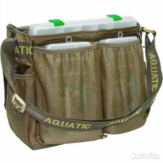 46819 Сумка рыболовная с коробками Aquatic ск-15