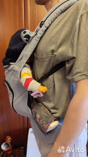 Слинг кенгуру для детей