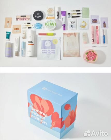 Набор косметики goldapplebox spring mood edition