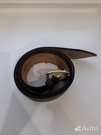 Ремень кожаный офицерский