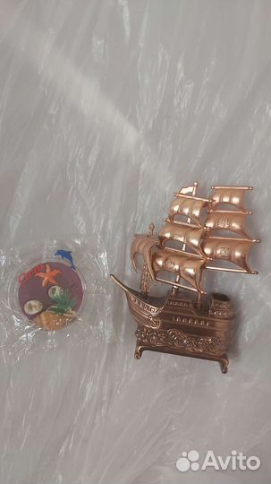 Сувенир дельфины якорь