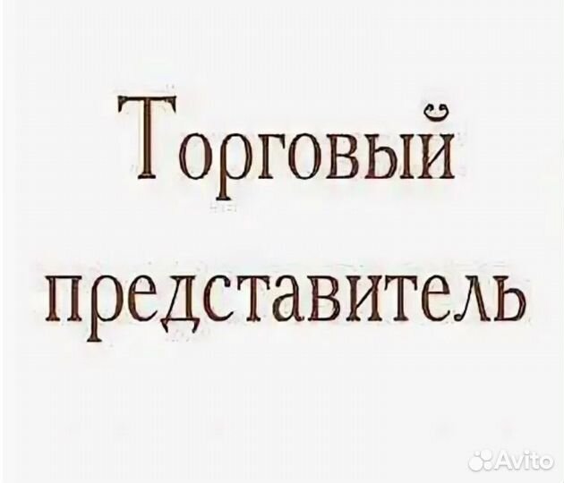 Торговый представитель