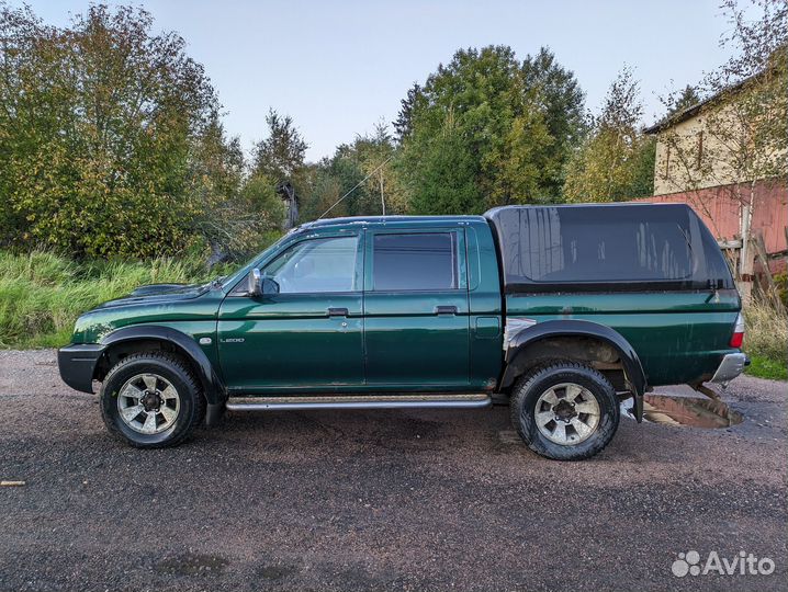 Mitsubishi L200 2.5 МТ, 2005, 210 000 км
