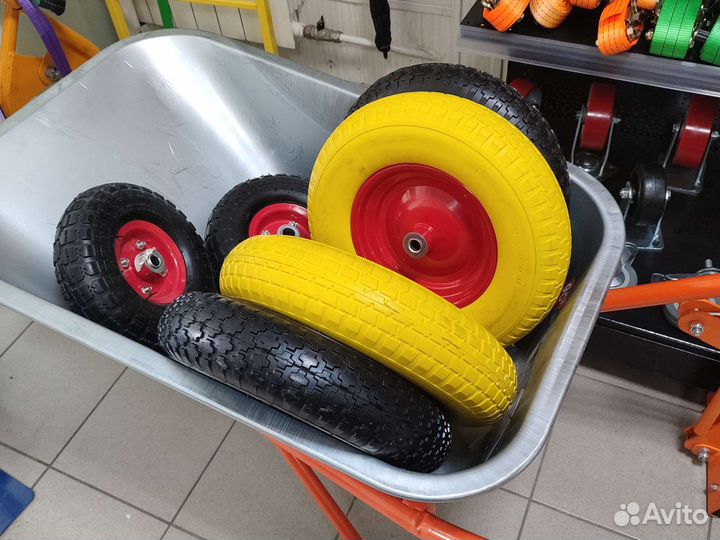 Колесо для садовой тачки (тележки)