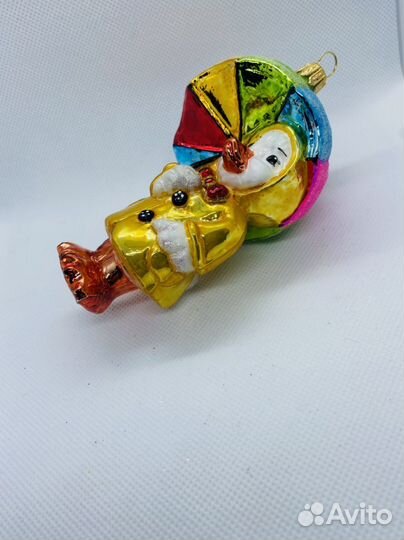 Елочная игрушка. Уточка. Польша. Bilinski